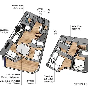 Apartment Nazca C8 Val Thorens